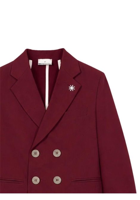 Burgundy viscose children's jacket Manuel Ritz | 3260BORDEAU
