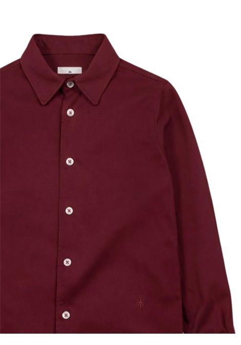 Camicia bambino bordeau in cotone Manuel Ritz | 3269BORDEAU