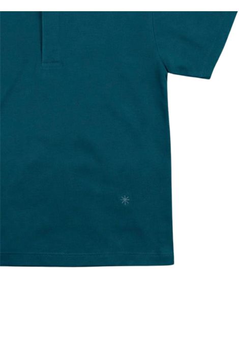 Polo bambino verde in cotone Manuel Ritz | 3272VERDE