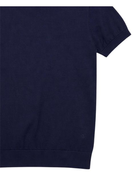 T-shirt bambino blu in viscosa Manuel Ritz | 3281BLU