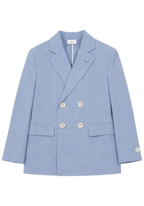 Giacca bambino azzurra in viscosa Manuel Ritz | 3282AZURRO