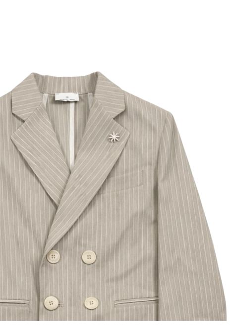 Children's viscose and linen jacket Manuel Ritz | 3287BEIGE