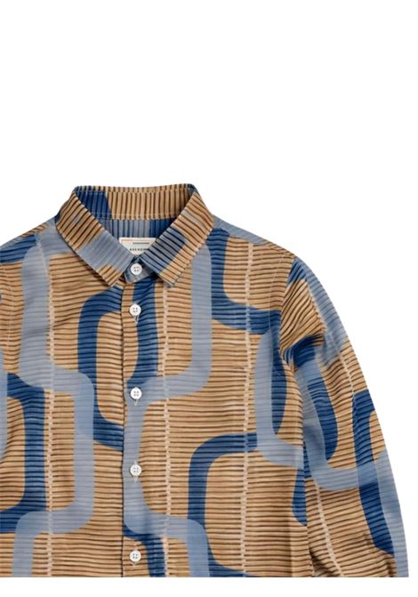 Camicia bambino multicolor in viscosa Manuel Ritz | 3298MULTICOLOR