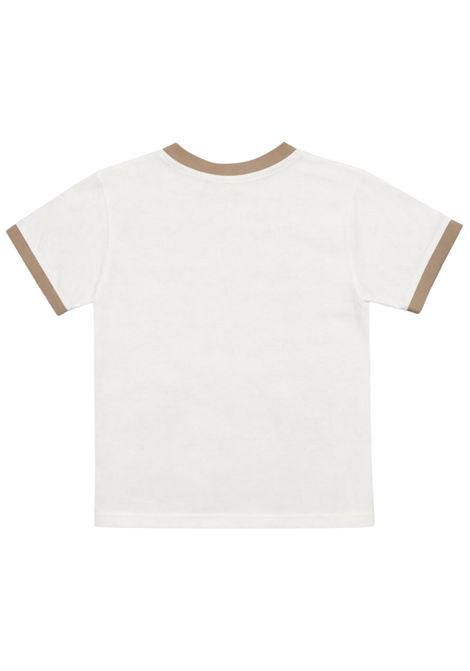 T-shirt bambino bianca in cotone Manuel Ritz | 3302BIANCO