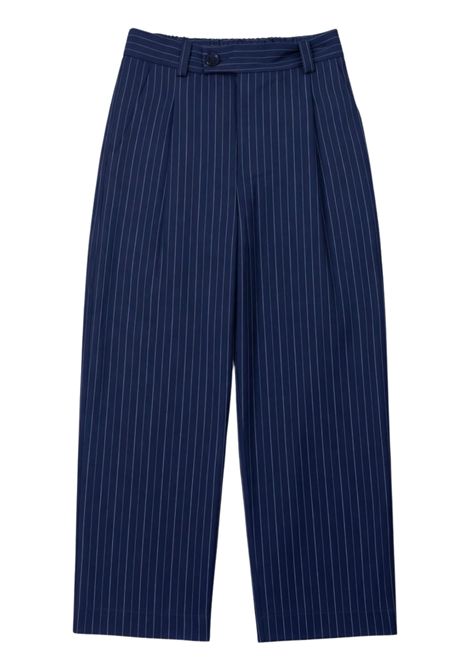 Blue viscose trousers for children Manuel Ritz | 3310BLU