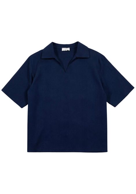 Polo bambino in misto cotone Manuel Ritz | 3316BLU