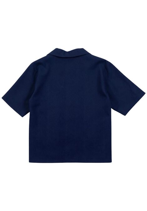 Polo bambino in misto cotone Manuel Ritz | 3316BLU