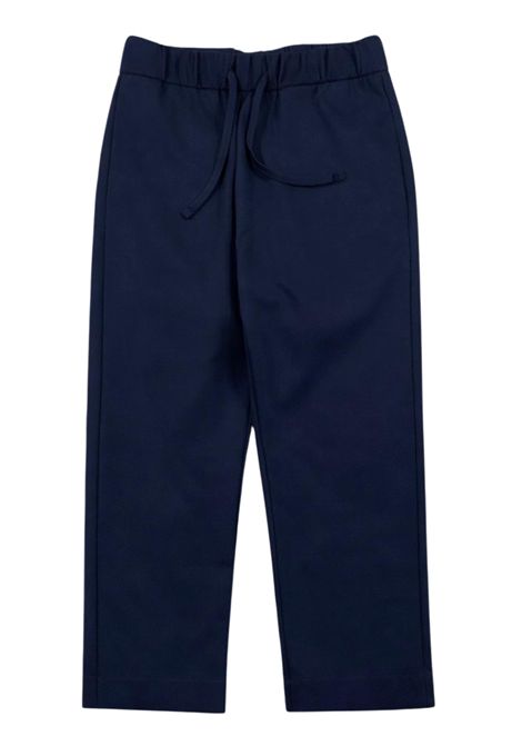 Pantalone bambino blu in cotone Manuel Ritz | 3329BLU