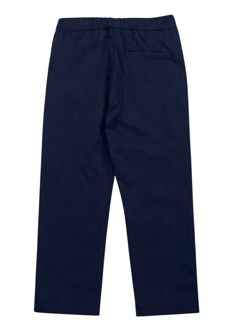 Pantalone bambino blu in cotone Manuel Ritz | 3329BLU