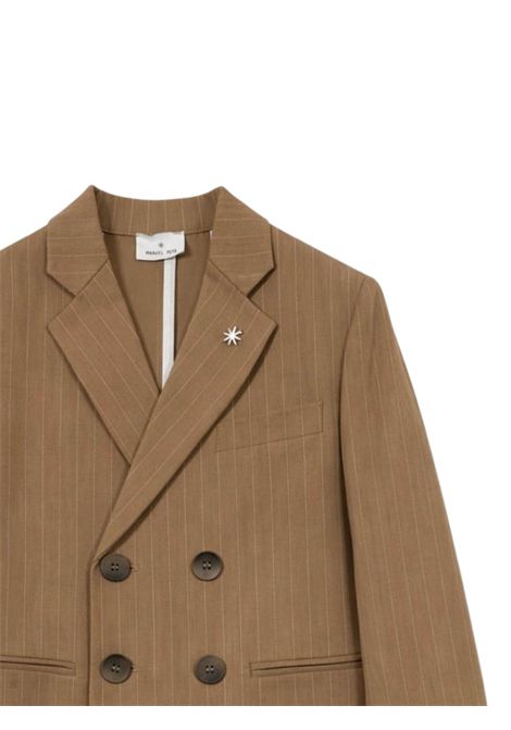 Beige cotton jacket for children Manuel Ritz | 3332BEIGE