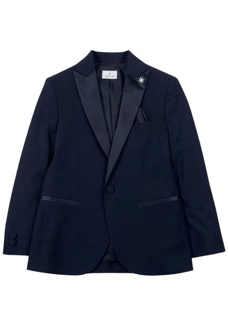 Blue viscose children's jacket Manuel Ritz | 3335BLU