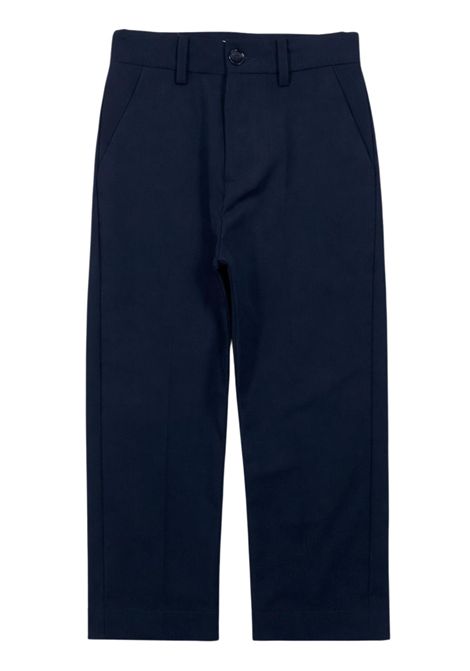 Pantalone bambino blu in viscosa Manuel Ritz | 3337BLU