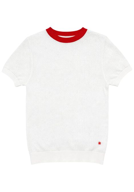 T-shirt bambino bianca in viscosa Manuel Ritz | 3353BIANCO