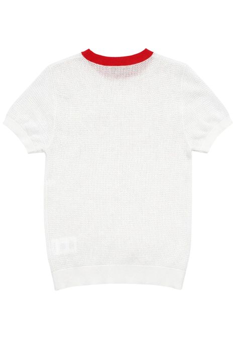 T-shirt bambino bianca in viscosa Manuel Ritz | 3353BIANCO