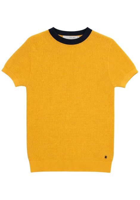 T-shirt bambino gialla in viscosa Manuel Ritz | 3353GIALLO