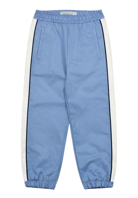 Blue cotton trousers for children Manuel Ritz | 3362AZZURRO