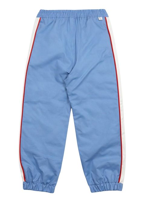 Pantalone bambino azzurro in cotone Manuel Ritz | 3362AZZURRO