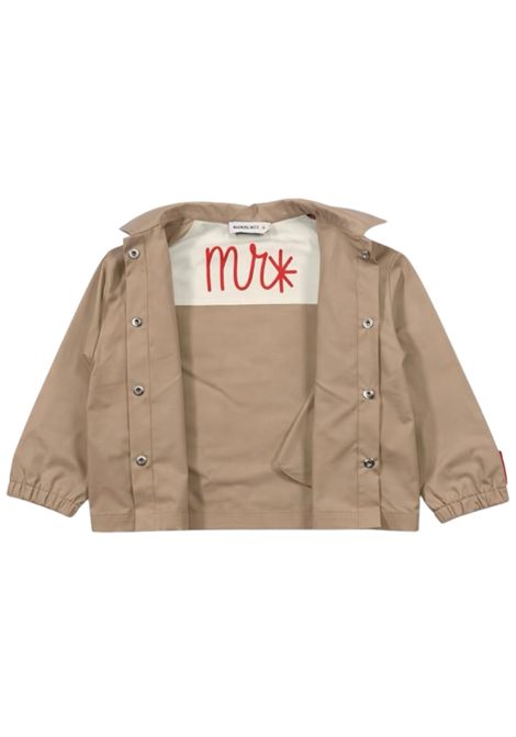 Giubbino bambino beige in cotone Manuel Ritz | 3364BEIGE