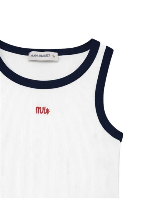 Canotta bambino bianca in cotone Manuel Ritz | 3369BIANCO