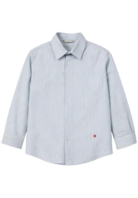Camicia bambino azzurra in cotone Manuel Ritz | 3373AZZURRO