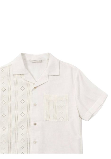 Cream viscose children's shirt Manuel Ritz | 3378PANNA