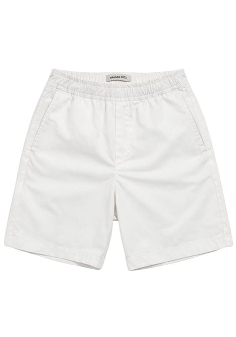 Bermuda bambino bianco in cotone Manuel Ritz | 3379BIANCO