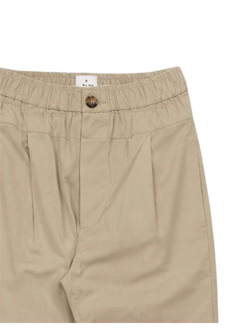 Green cotton trousers for children Manuel Ritz | 3383SABBIA