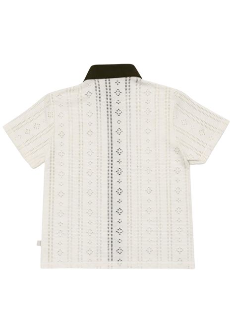 Cream cotton children's shirt Manuel Ritz | 3384PANNA