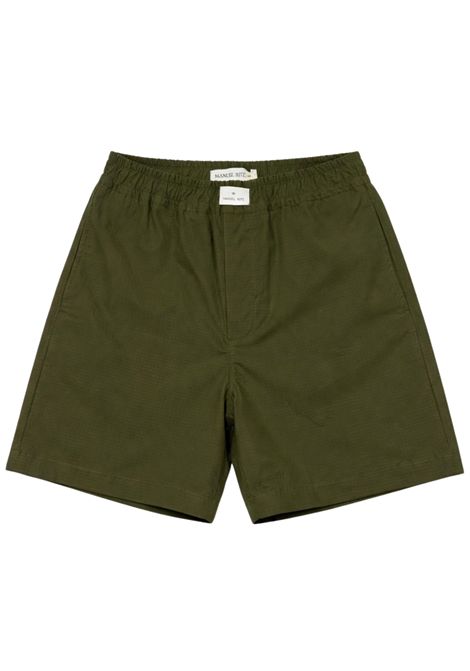 Green cotton Bermuda shorts for children Manuel Ritz | 3385VERDE