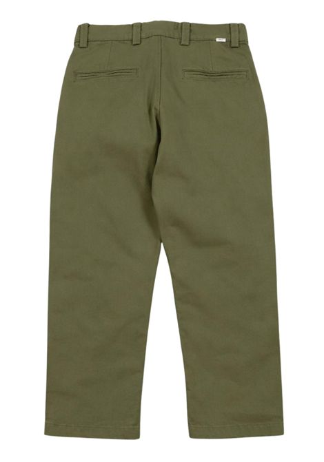 Green cotton trousers for children Manuel Ritz | 3393VERDE