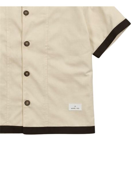 Camicia bambino sabbia in cotone Manuel Ritz | 3394SABBIA
