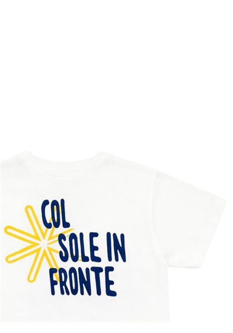 T-shirt bambino bianca in cotone Manuel Ritz | 3395BIANCO