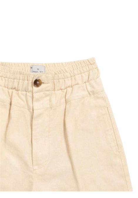 Bermuda bambino in lino e viscosa Manuel Ritz | 3396SABBIA