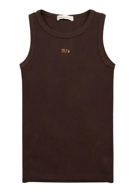 Canotta bambino marrone in cotone Manuel Ritz | 3403MARRONE