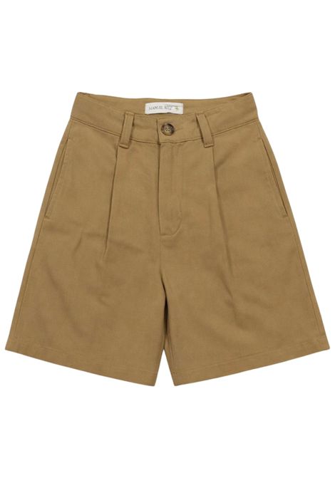 Children's Bermuda shorts in linen and viscose Manuel Ritz | 3405BEIGE