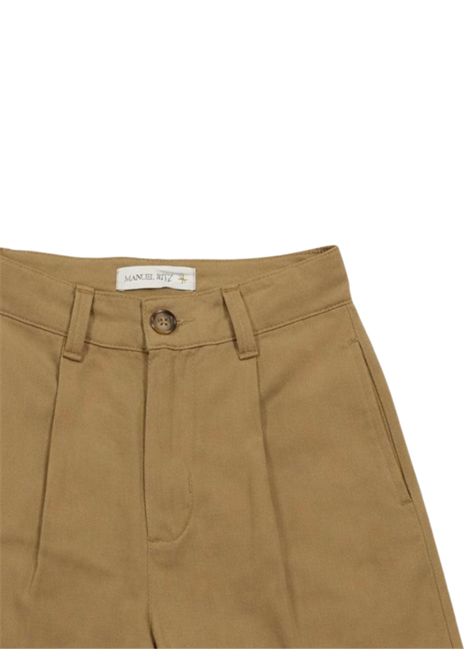 Children's Bermuda shorts in linen and viscose Manuel Ritz | 3405BEIGE