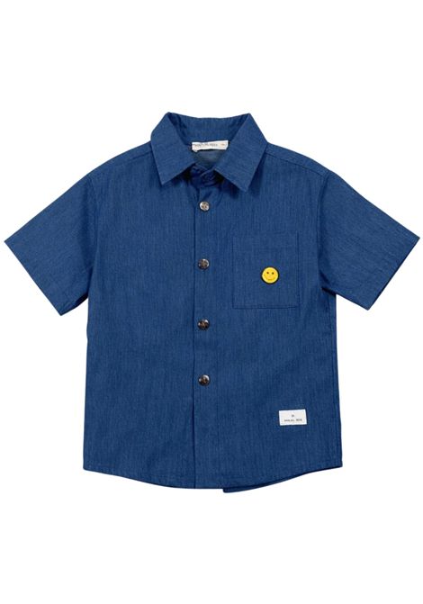 Children's denim cotton shirt Manuel Ritz | 3406DENIM