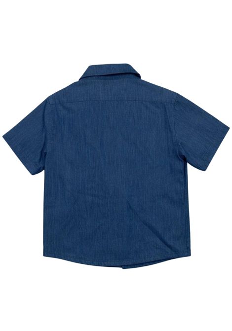 Children's denim cotton shirt Manuel Ritz | 3406DENIM