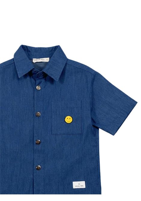 Children's denim cotton shirt Manuel Ritz | 3406DENIM