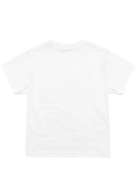 White cotton T-shirt for children Manuel Ritz | 3407BIANCO