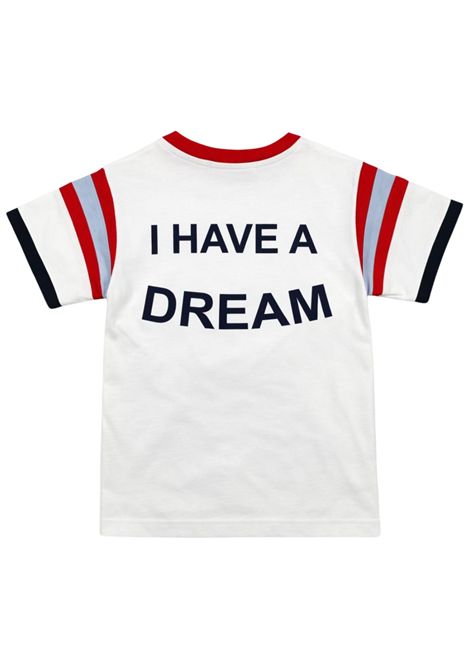 T-shirt bambino bianca in cotone Manuel Ritz | 3410BIANCO