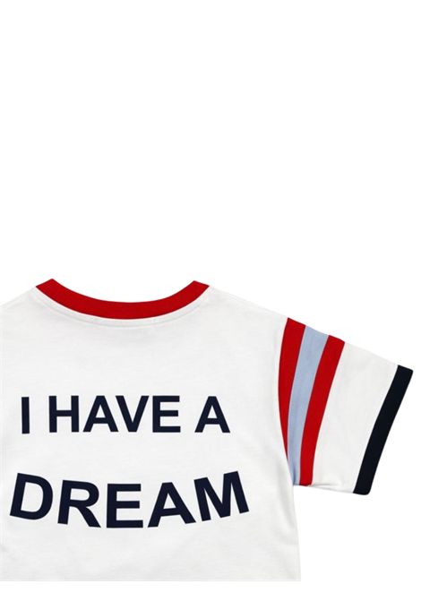 T-shirt bambino bianca in cotone Manuel Ritz | 3410BIANCO