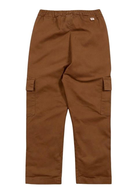Beige cotton trousers for children Manuel Ritz | 3411BEIGE