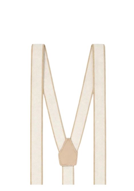 Cream baby braces Manuel Ritz | 3412PANNA