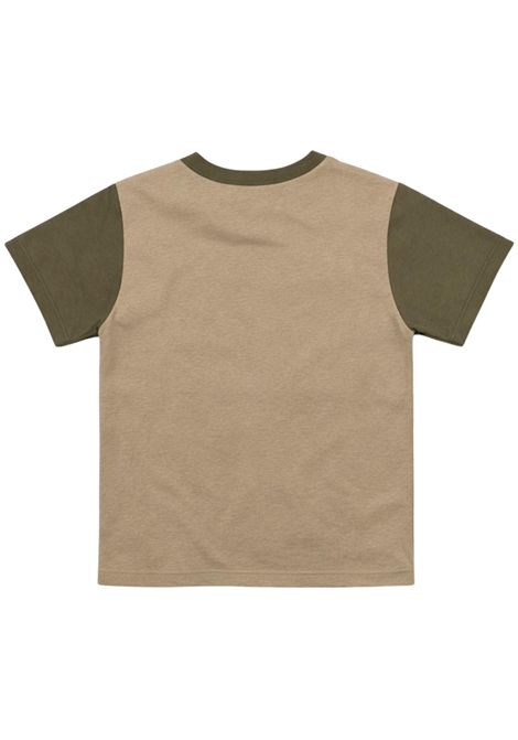 T-shirt bambino in lino e cotone Manuel Ritz | 3417SABBIA