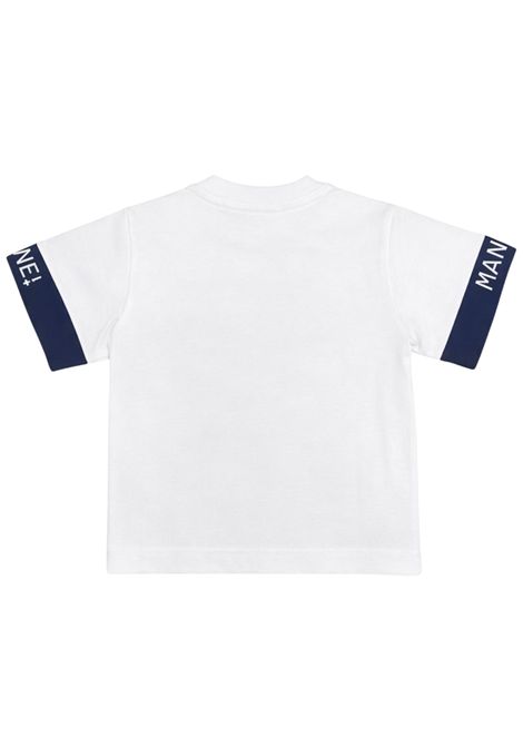 White cotton baby T-shirt Manuel Ritz | 3418BIANCO