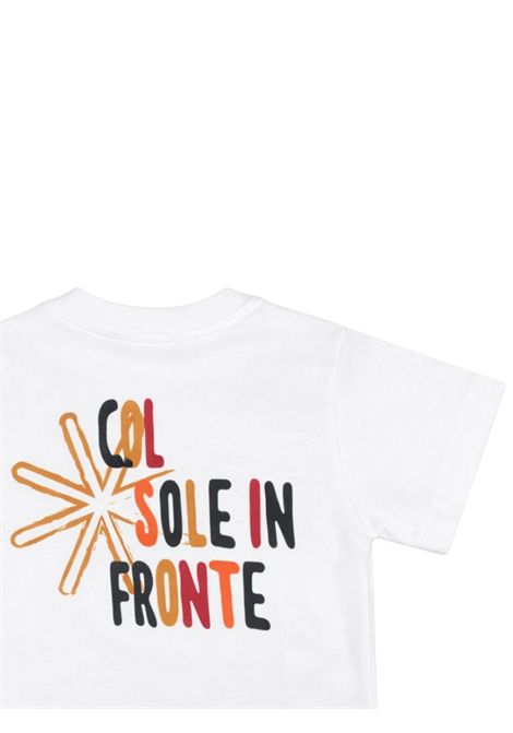 White cotton baby T-shirt Manuel Ritz | 3428BIANCO