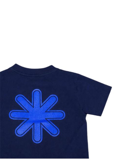 Blue cotton baby T-shirt Manuel Ritz | 3432BLU
