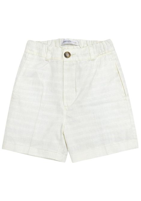 Bermuda neonato in lino e cotone Manuel Ritz | 3440BIANCO