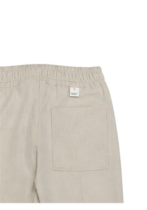 Sand-colored cotton baby trousers Manuel Ritz | 3443SABBIA